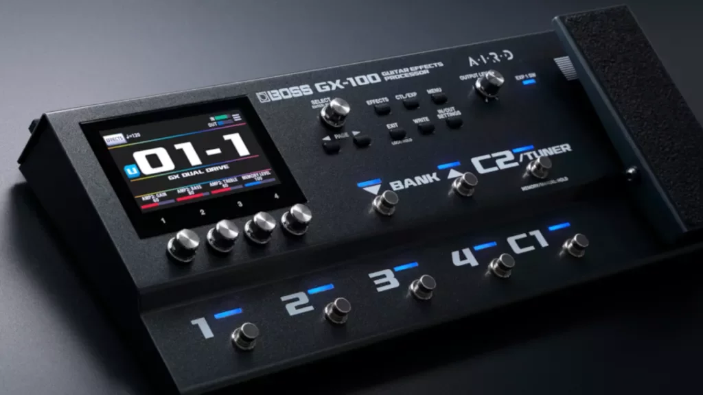 Περισσότερες πληροφορίες για "Boss GX-100 Guitar Effects Processor"